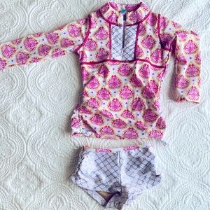 Cabana Life 6-12mo swim set